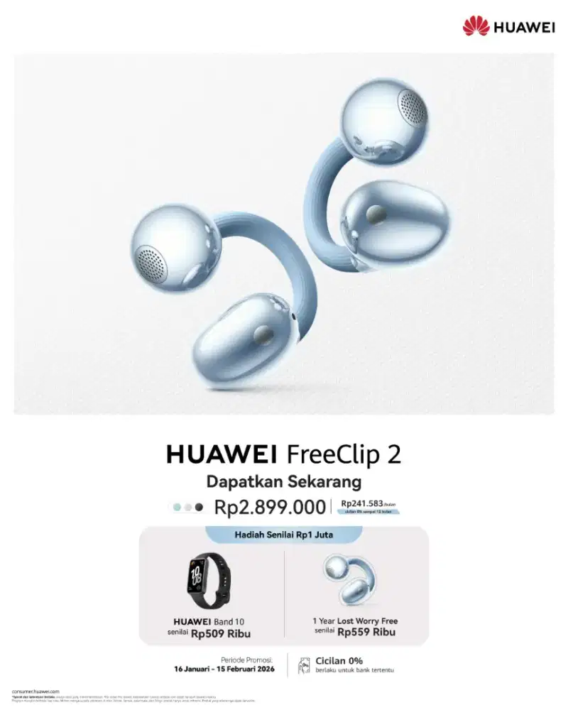 HUAWEI FREE CLIP 2 NEW TWS