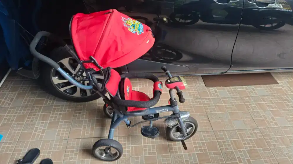 Sepeda Roda Tiga Family 360-H, Baby Stroller