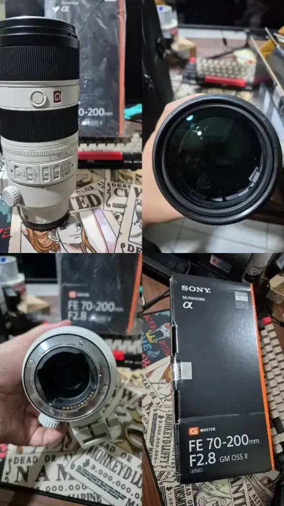 Lensa Sony FE 70-200mm GM f2.8 OSS Mark II