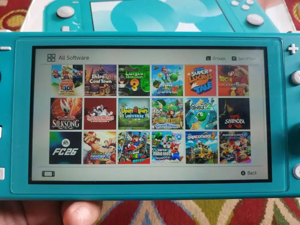 Nintendo switch lite fullset full games