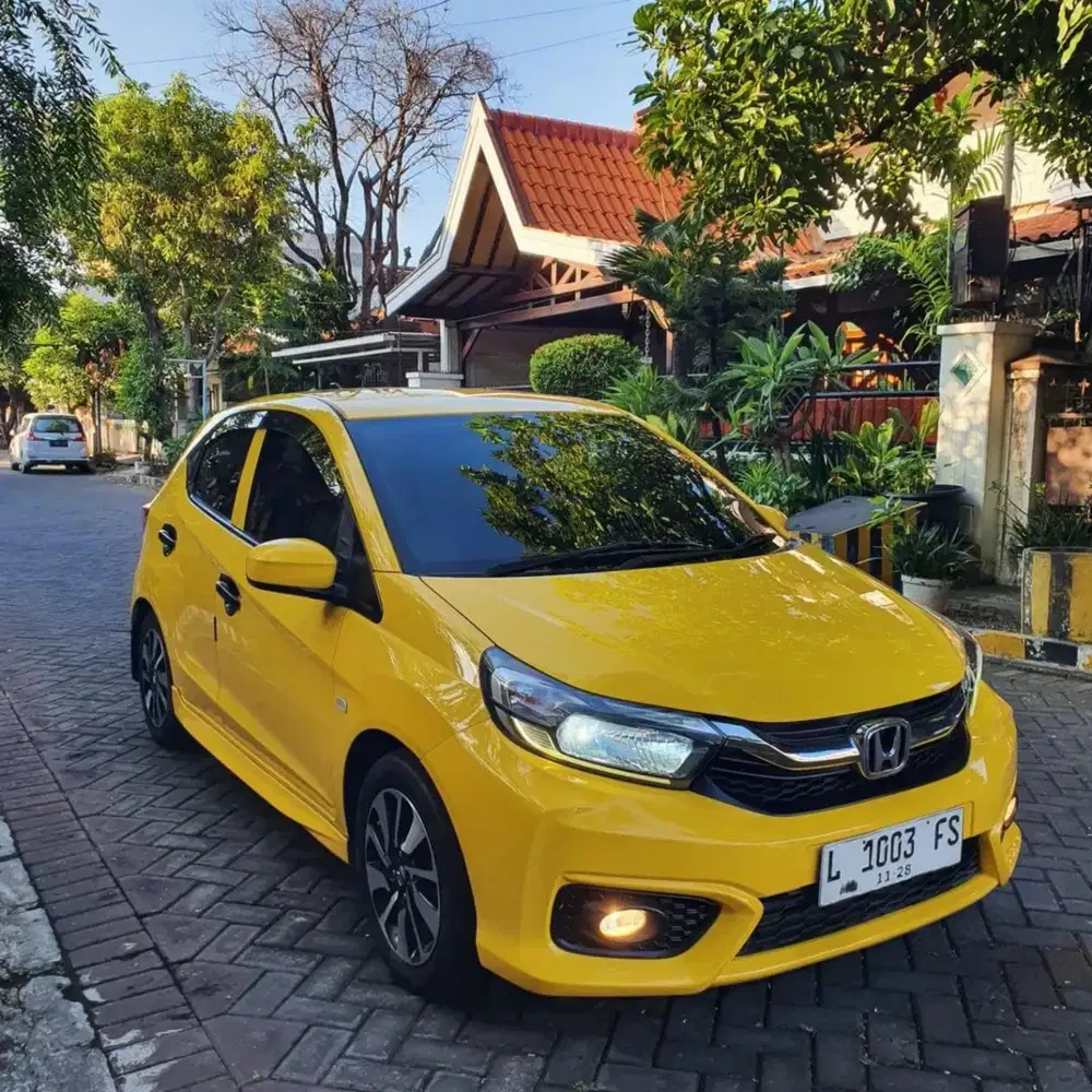 Honda Brio E upgrade RS AT 2018