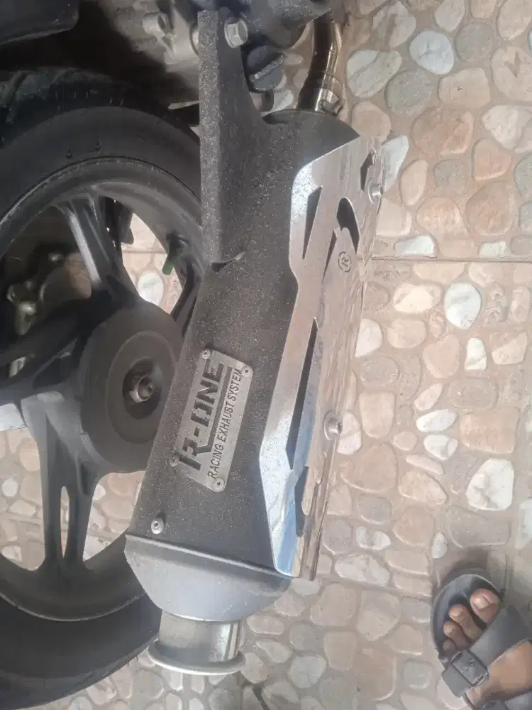 knalpot bekas R-ONE untuk beat ESP 2017