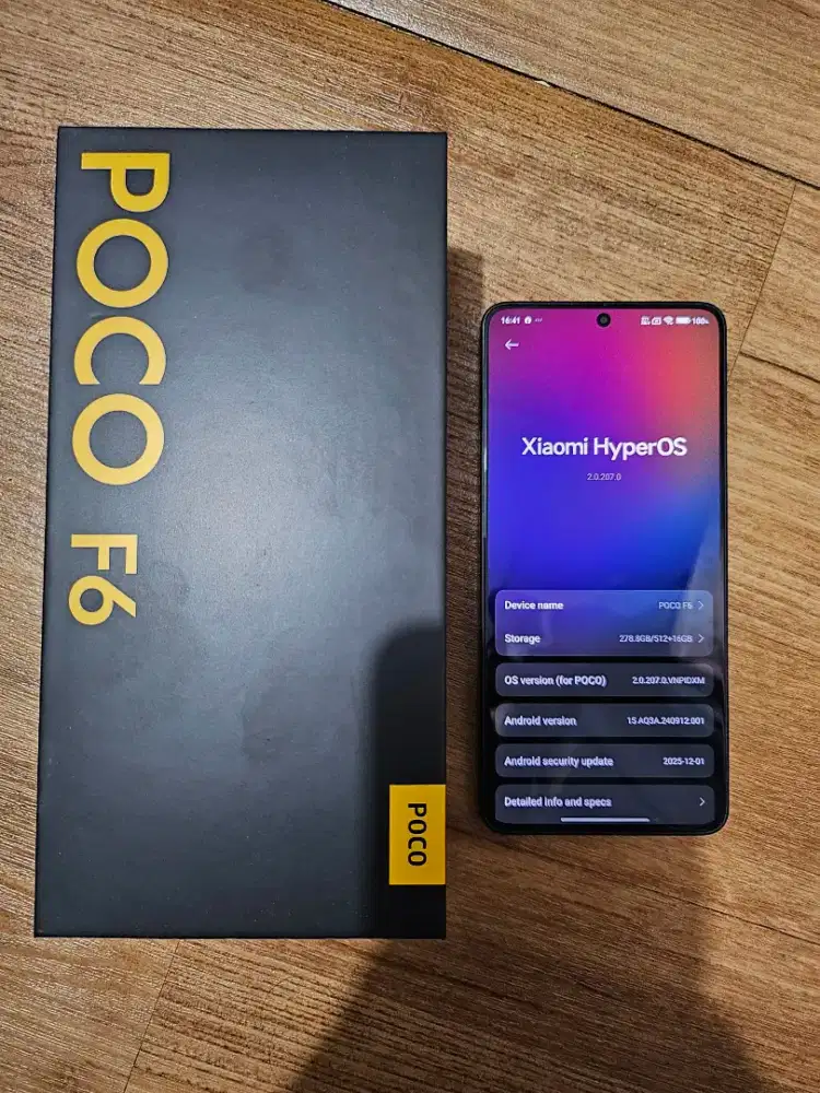 Poco F6 12/512 Black
