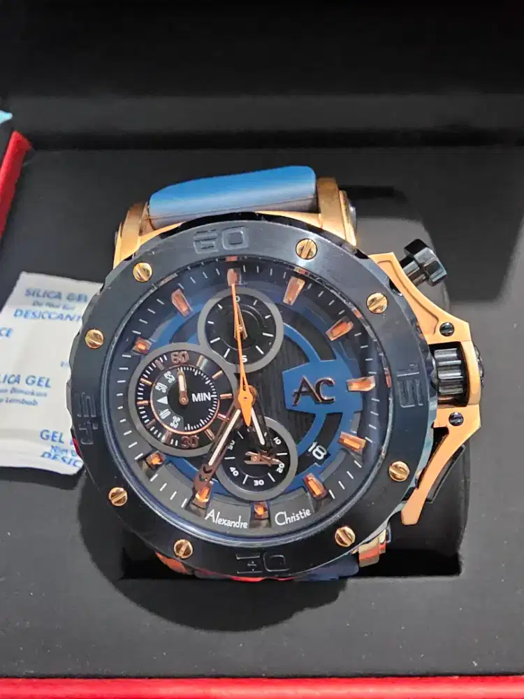 Dijual jam Alexandre christie 9205 kondisi msih bagus tidak ada cacat