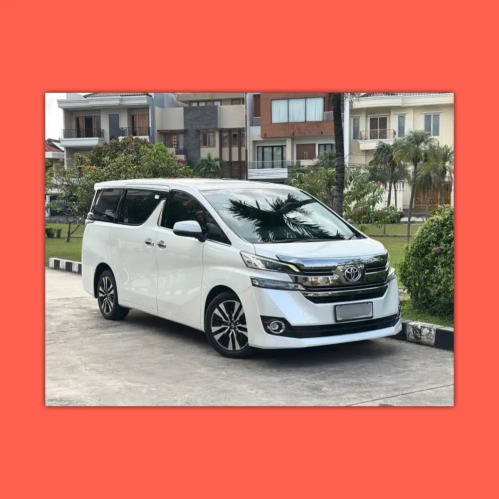 Toyota Vellfire G ATPM 2.5 2018 Putih