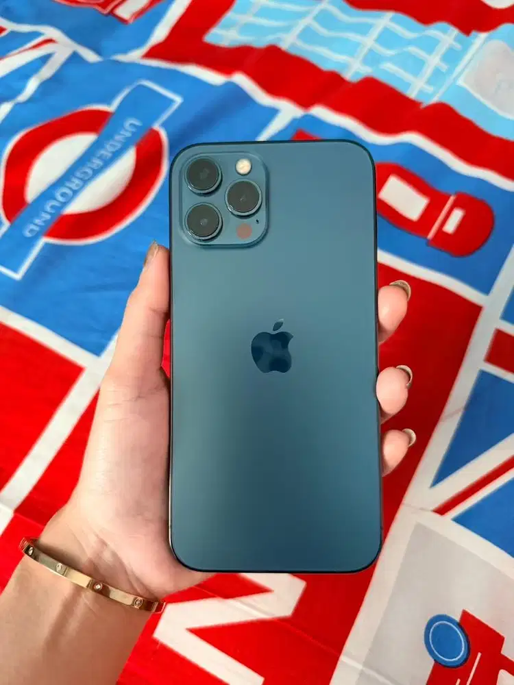 IPHONE 12 PROMAX 256 gb pasific blue