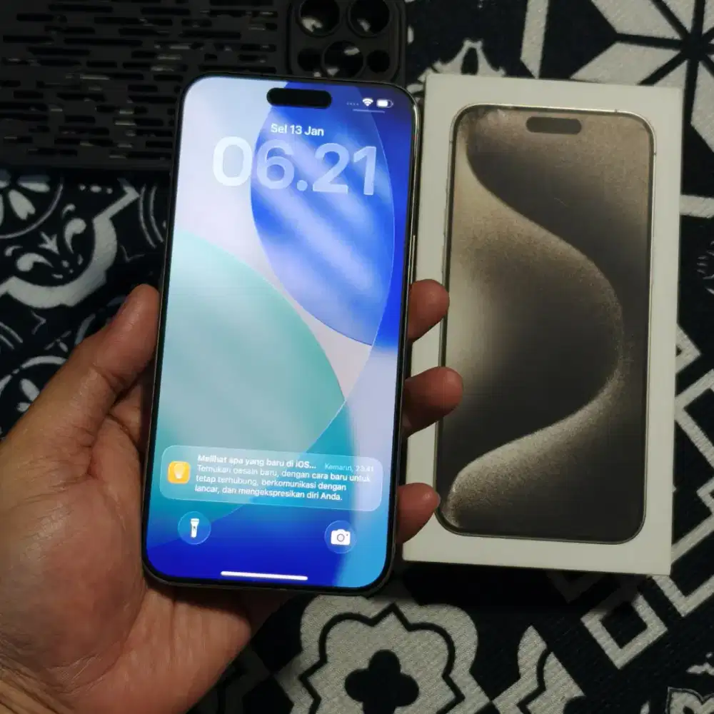 iPhone 15 Pro Max 256GB Dual Nano Sim Bea Cukai