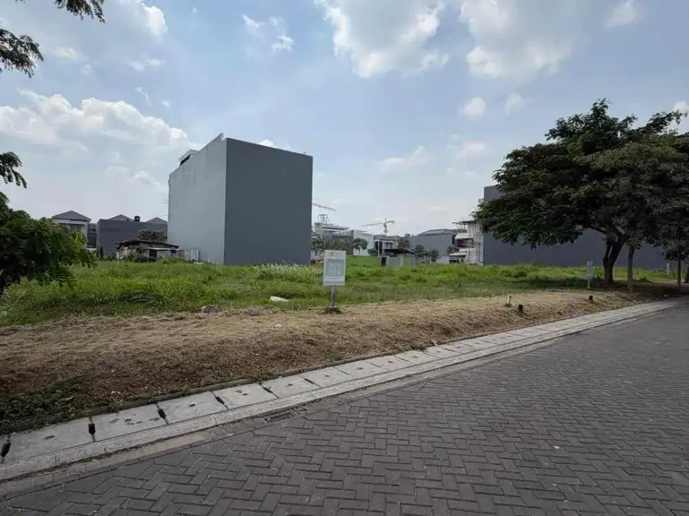 Kavling PIK 2 Manhattan 350m2 (10x35) Tdk Wjb Bangun