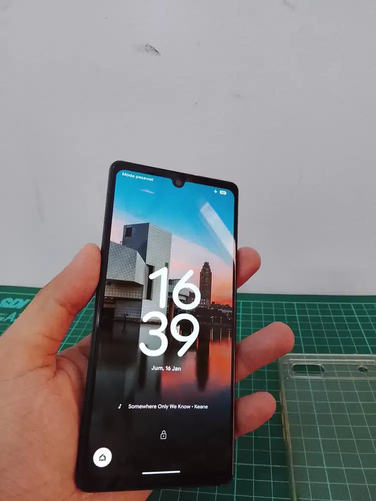 DIJUAL GOOGLE PIXEL 6A CHARCOAL (HITAM)