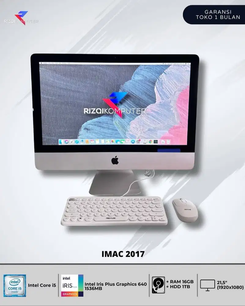 iMac 2017 Intel Core i5 Ram 16GB HDD 1TB