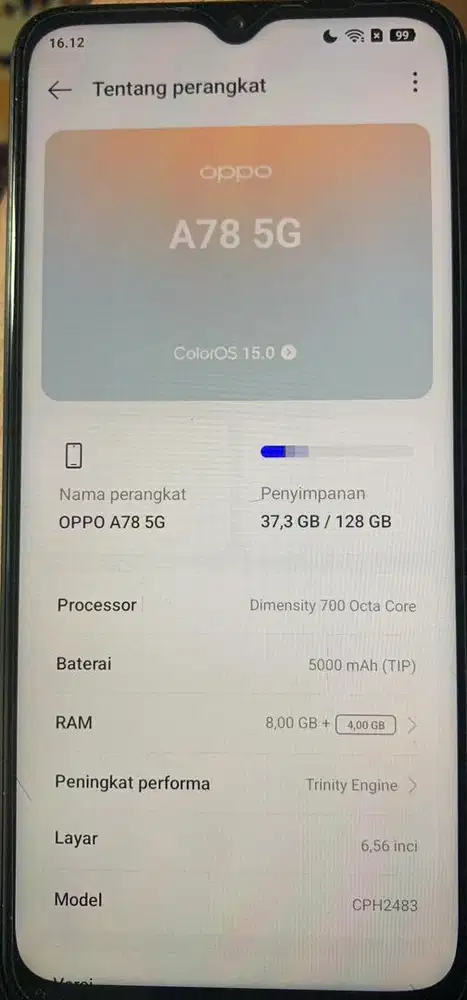 Oppo A78 5G 8/128GB