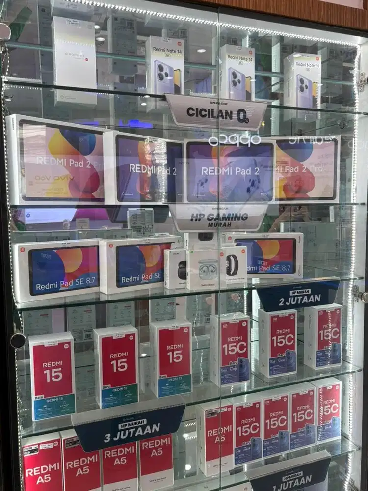 Kredit tablet redmi pad 2 bunga 0% free 2x cicilan