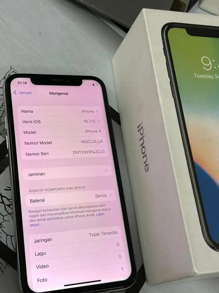 Iphone X inter all op