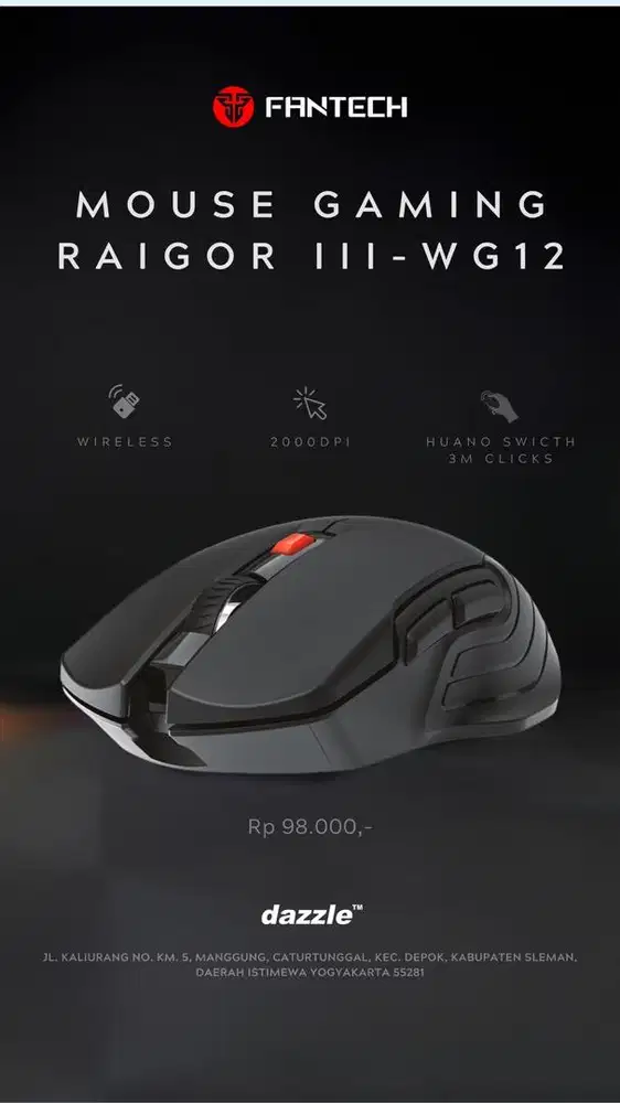Fantech Raigor III- WG12