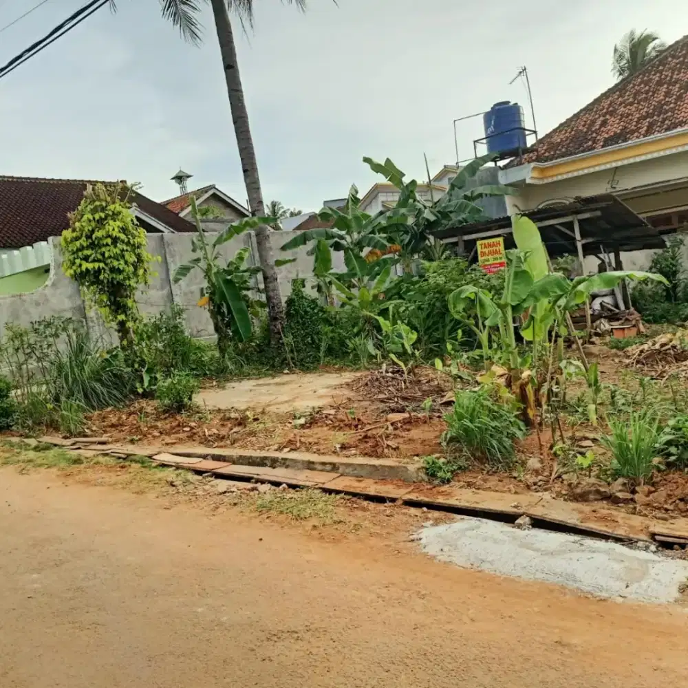 Tanah kosong sudah di pondasi kelilingDi jual cepat