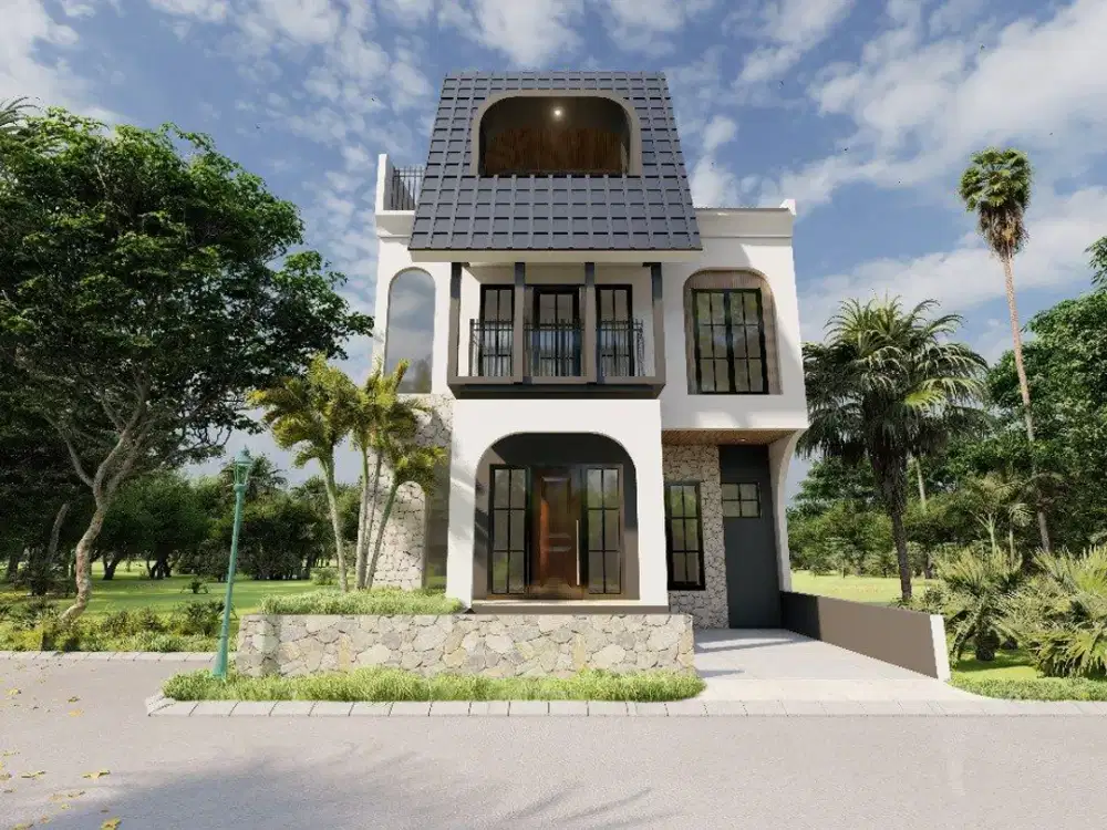 Villa Inden Eksklusif di Kota Batu Sebelah BNS