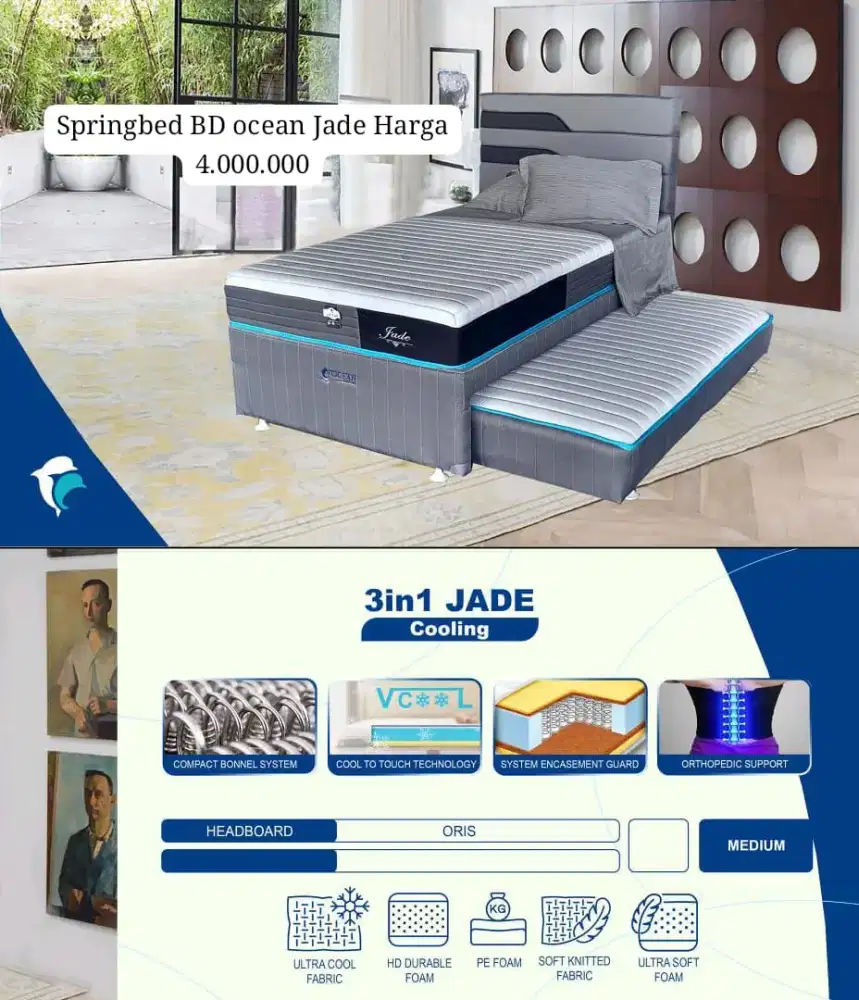 PROMO CREDIT SPRINGBED BD OCEAN