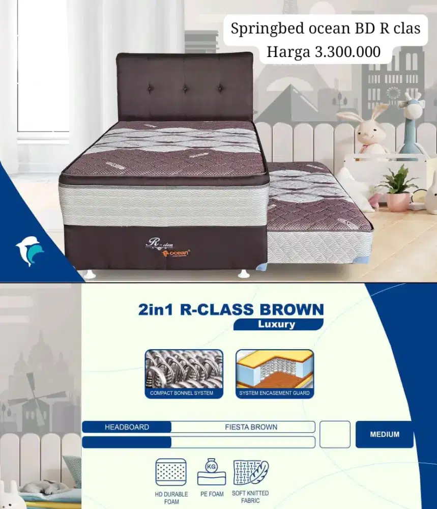 PROMO CREDIT SPRINGBED OCEAN BD R NO DP