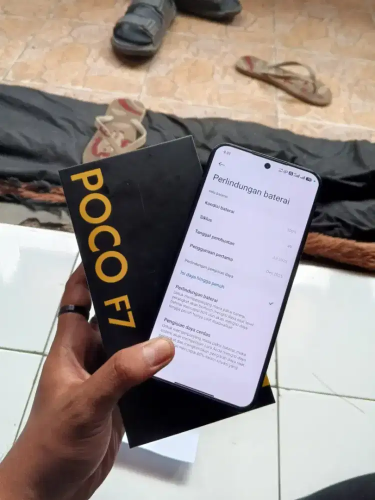 Poco F7 12/512 pake 1 bulan bisa tukar tambah