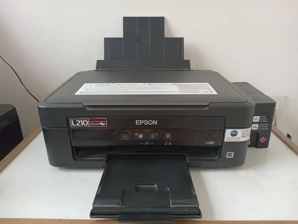 PRINTER EPSON L210 KONDISI NORMAL WARNA SEMUA BAGUS MASIH MULUS
