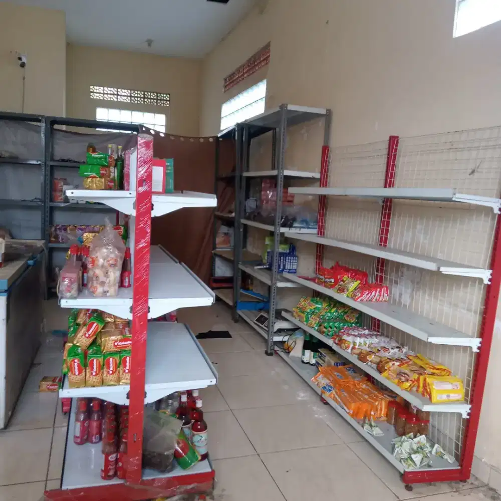 Rak gondola Alfamart minimarket