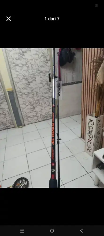 Joran daiwa Jupiter tip