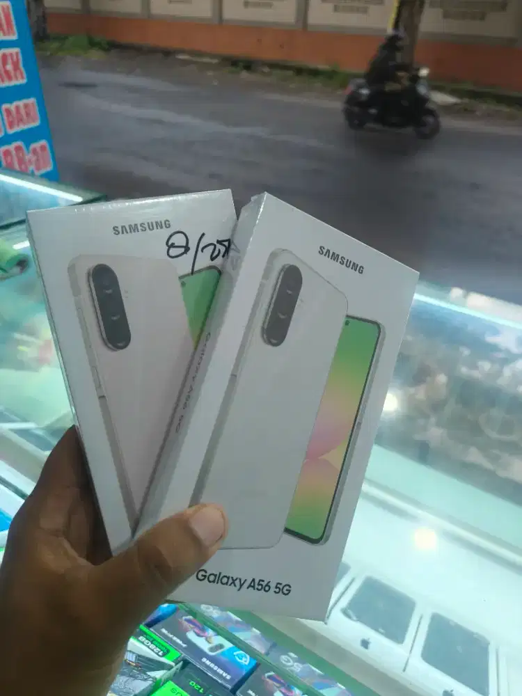 New Samsung galaxy A56 5G ram8/256 garansi resmi 1 tahun