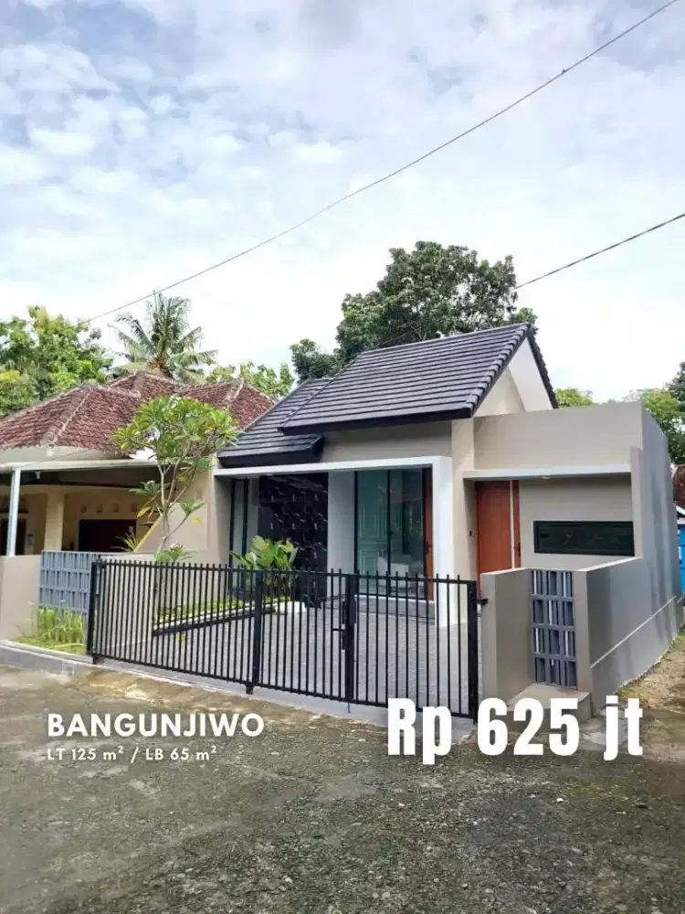 Dijual Rumah Baru Desain Idaman di Bangunjiwo