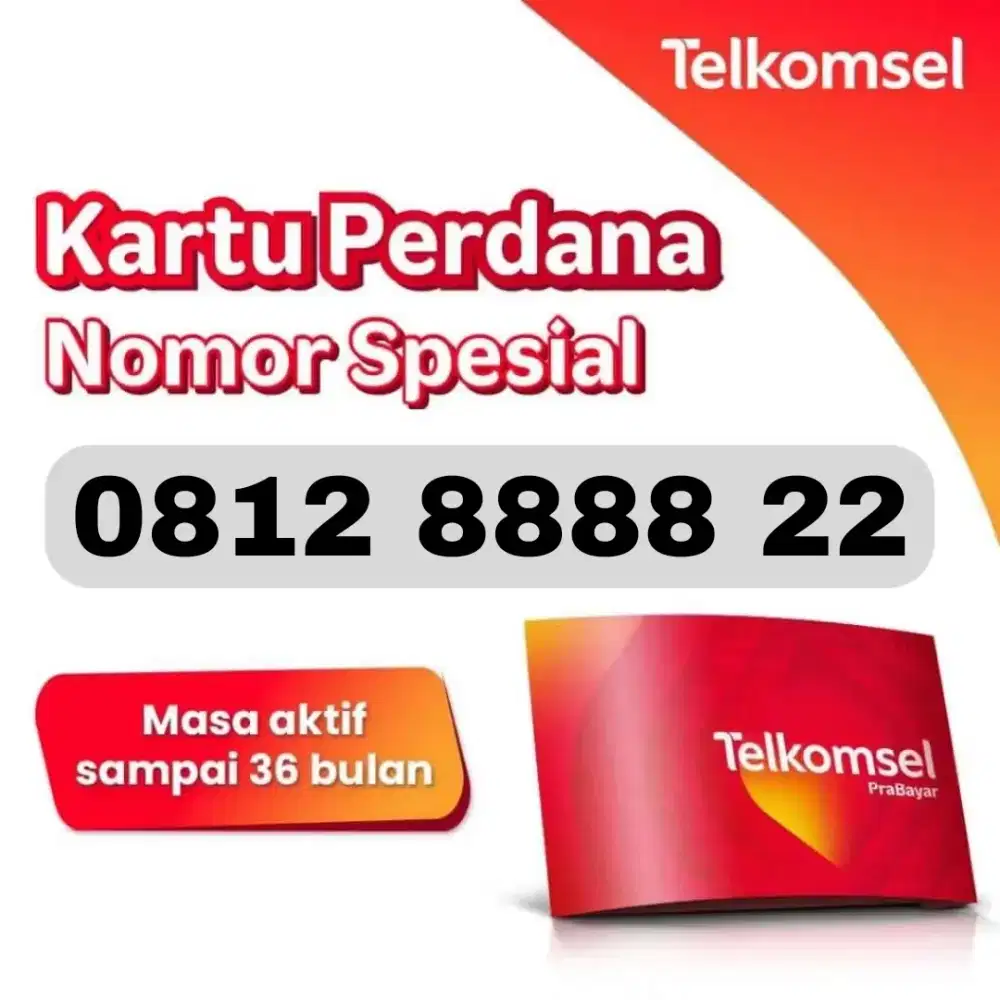 Nomor cantik Telkomsel 168