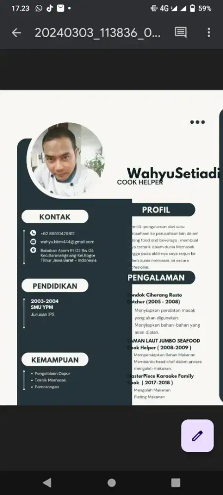 Mencari pekerjaan tapi usia sudah 40