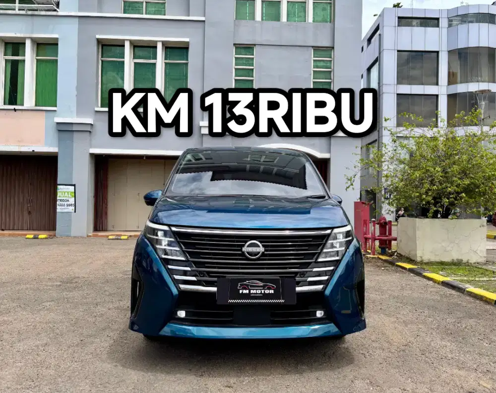 Nissan Serena HWS EV Power 2024 AT 1.4, Km 13Ribu, Pajak Panjang