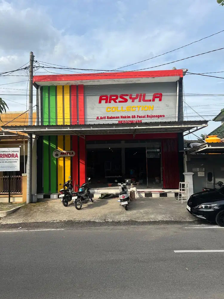 Toko 2 lantai siap huni