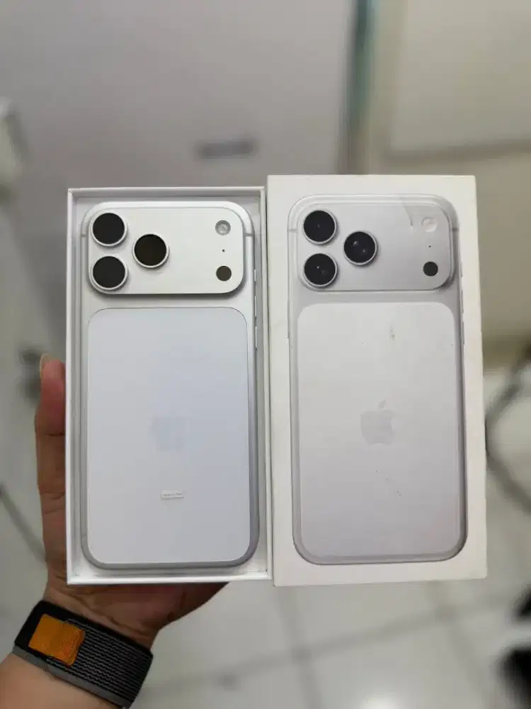 Iphone 17 Pro Max 256gb Silver ex ibox PA/A bh 100% garansi on