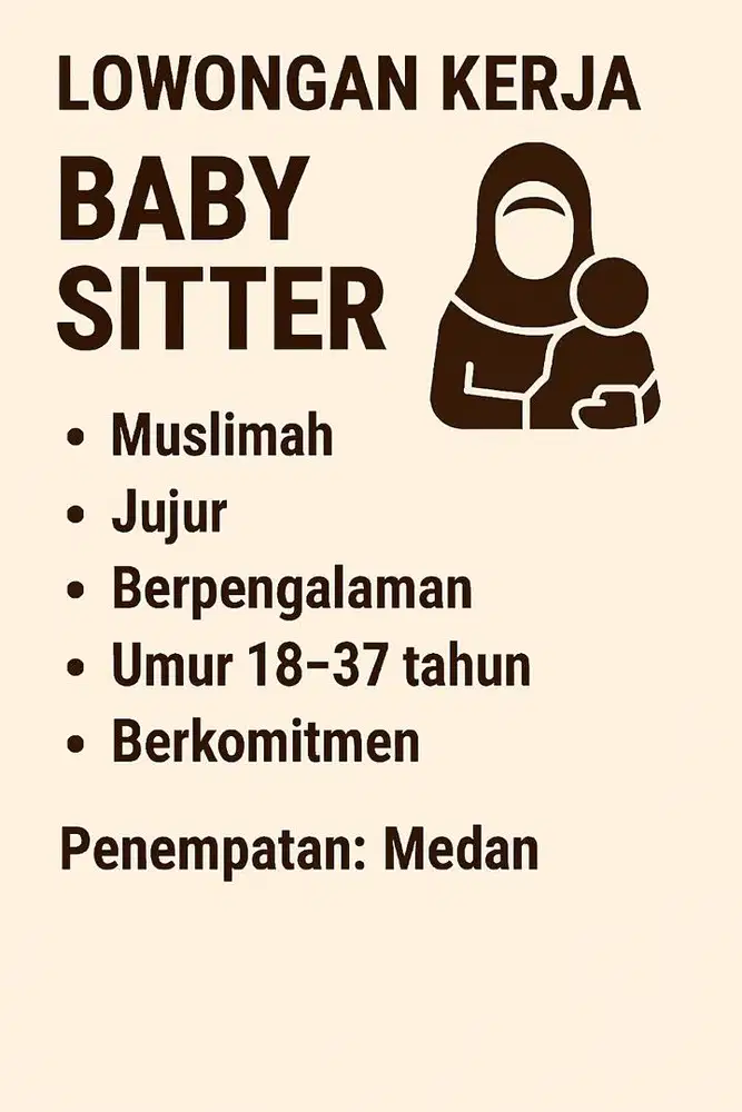 Lowongan Pekerjaan Baby Sitter
