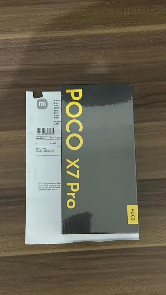 POCO X7 PRO 12/512 (BNIB) 100% Baru & Segel Resmi
