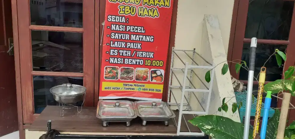 Perlengkapan jualan dan dapur