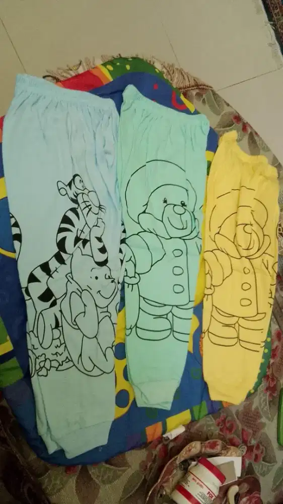 New celana panjang & pendek bayi & anak