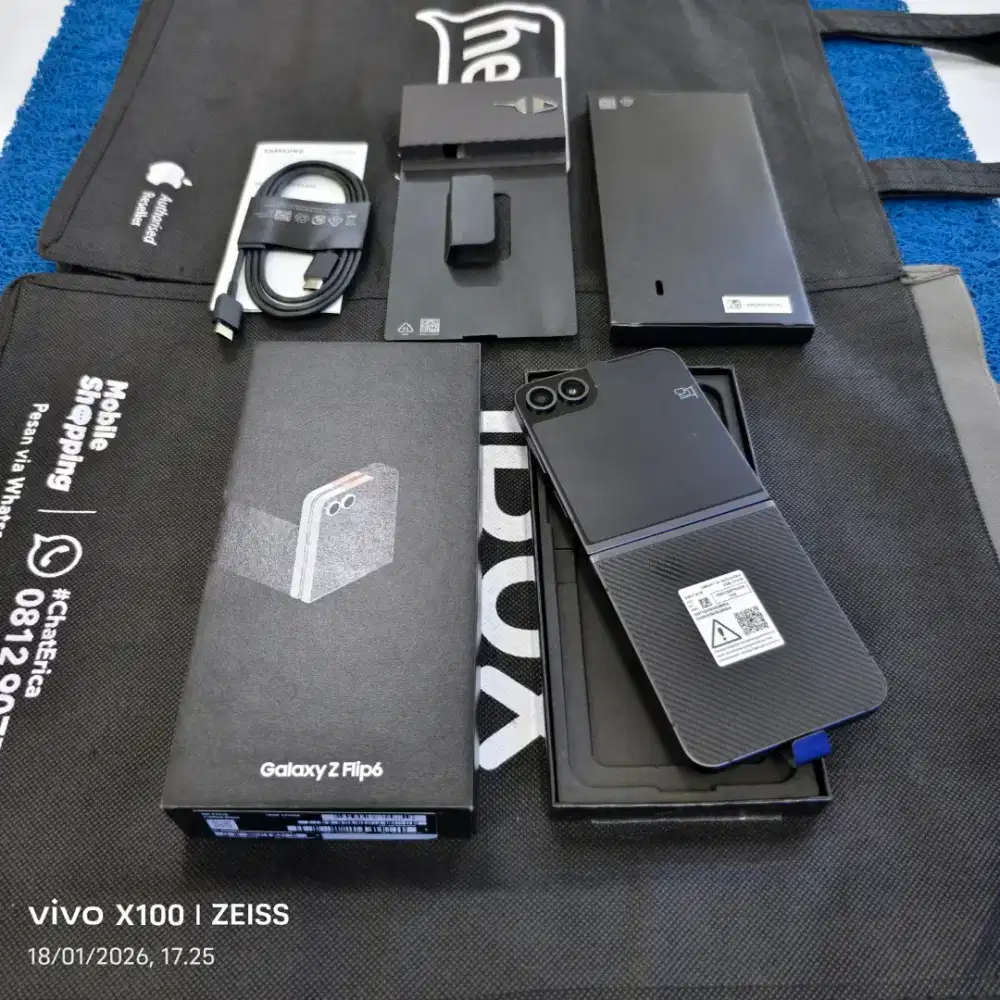 Samsung Galaxy Z Flip 6 12/512gb Open Box msh baru blm dipake ex Sein