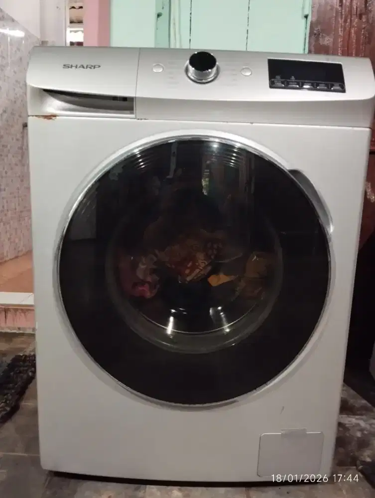 Mesin Cuci Front Loading 8,5 Kg Sharp