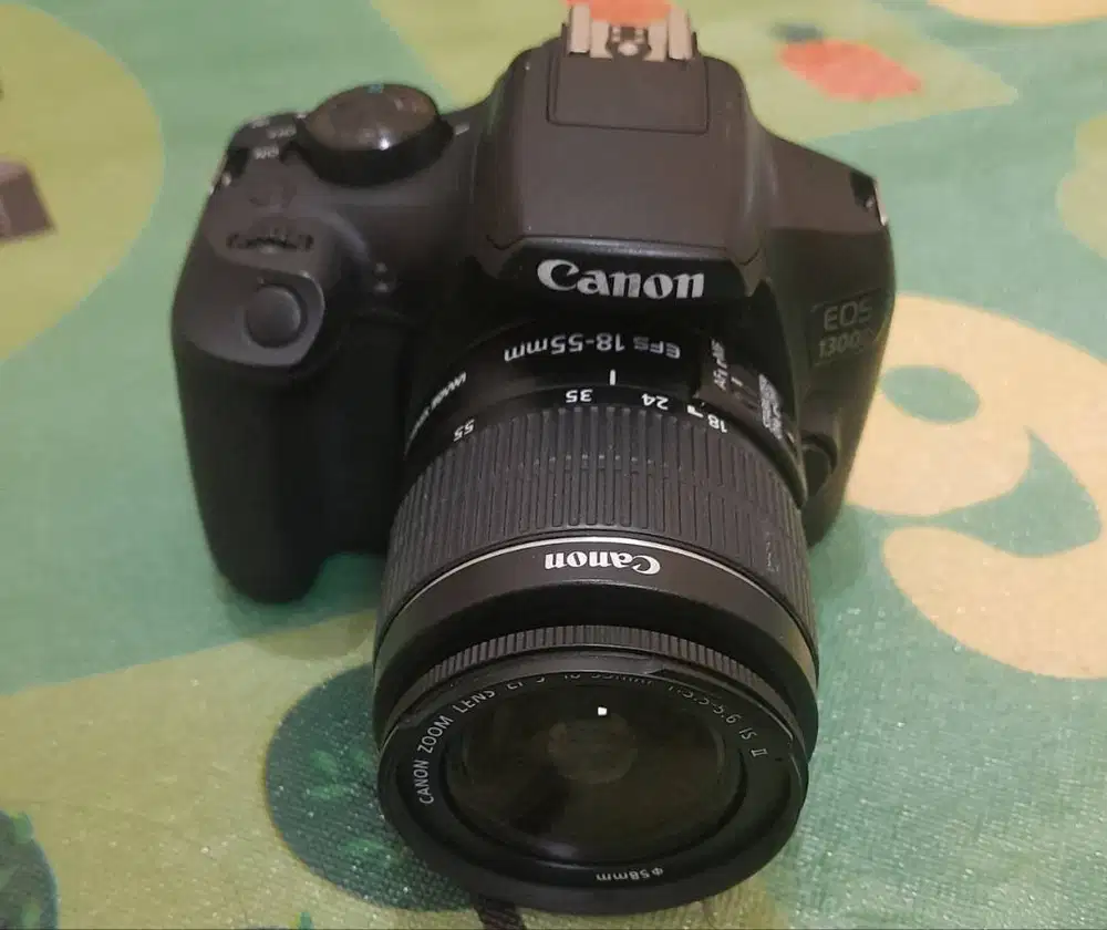 Jual kamera canon 1300D
