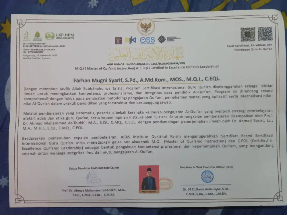 Private kursus mengaji