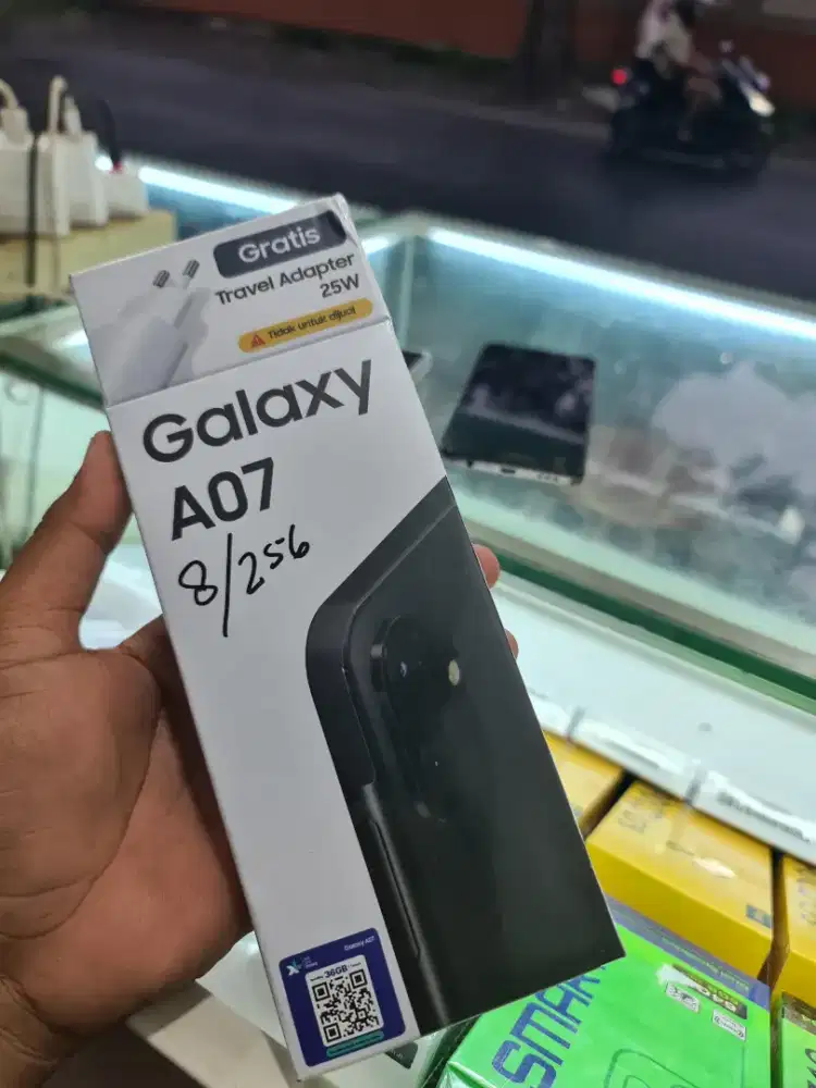 New samsung galaxy A07 ram8/256 garamsi resmi 1 tahun