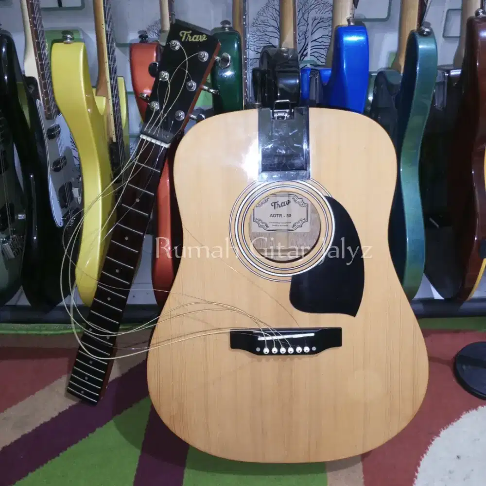 Gitar akustik elektrik travel Trav ADTR 50