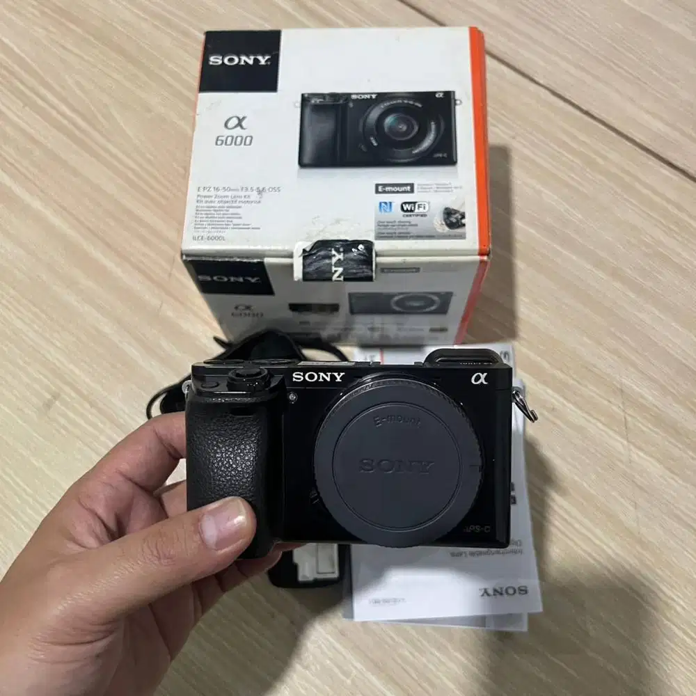 Sony A6000 Body Only Fullset (A03)