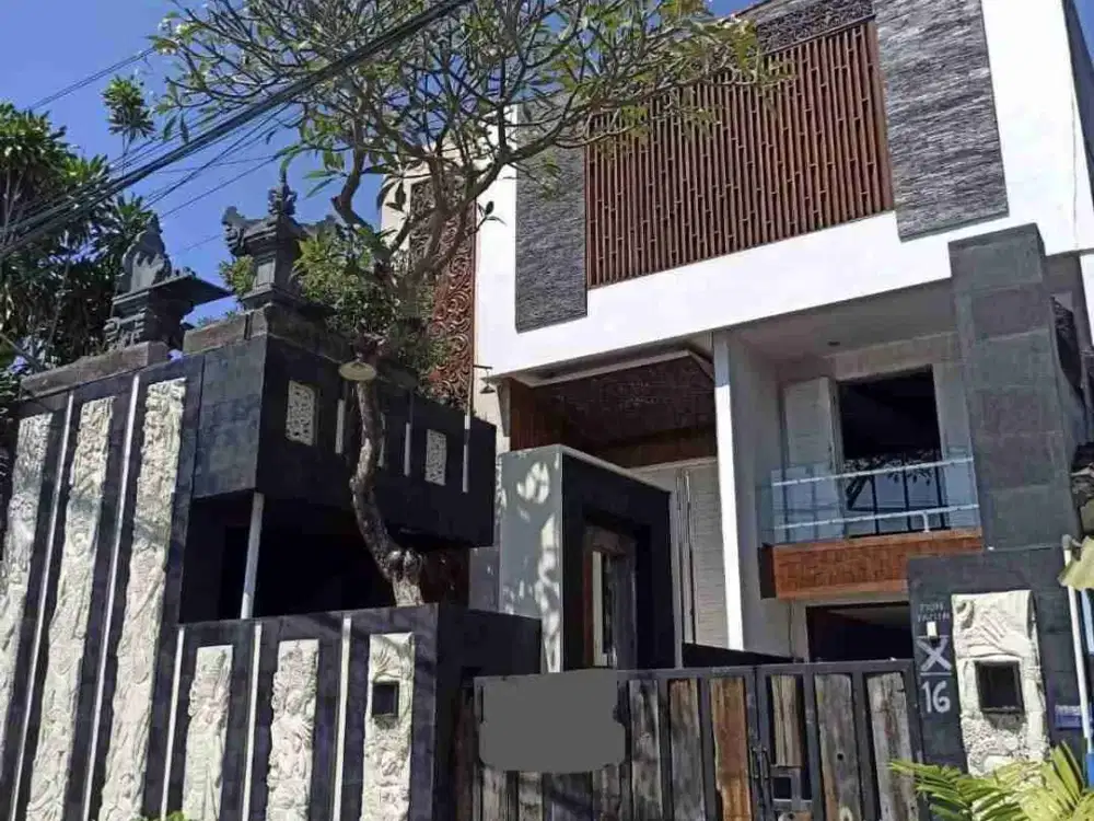 Rumah kawasan elit Moh Yamin Renon Denpasar bali