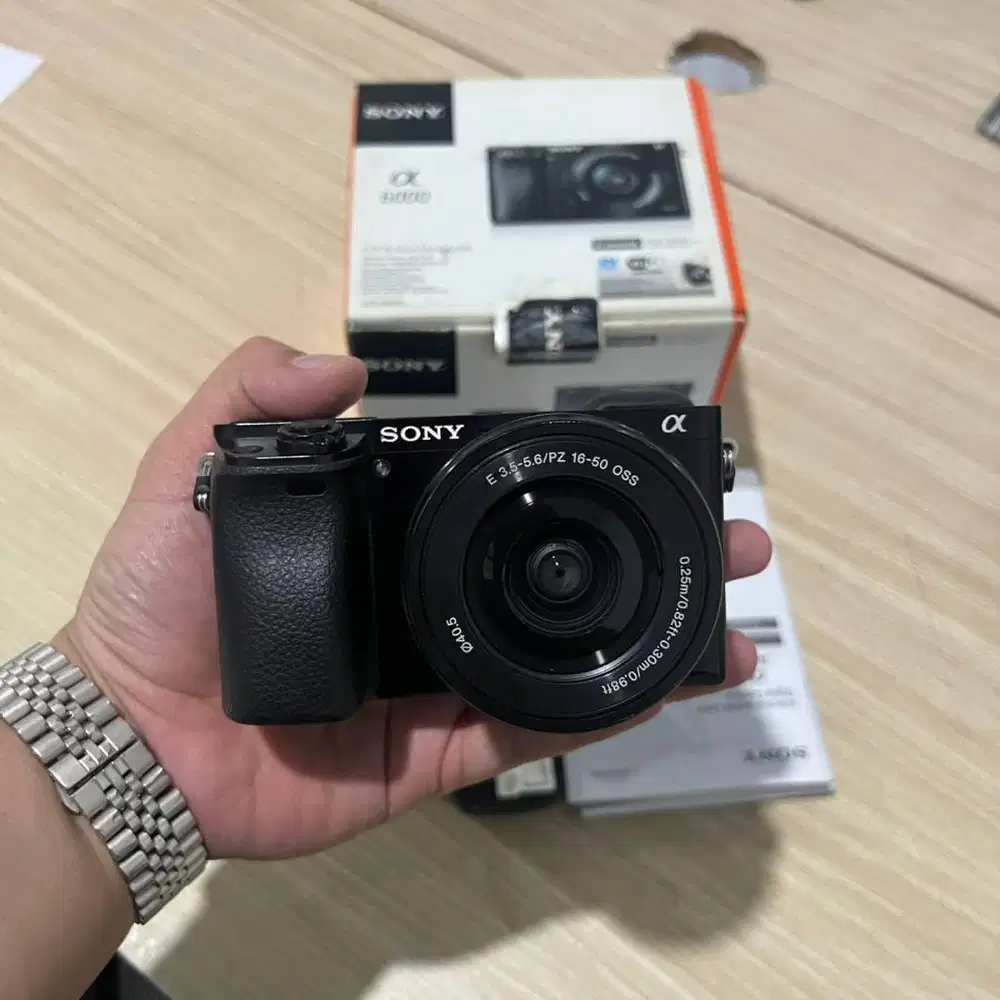 Sony A6000 Lensa Kit Fullset (A02)