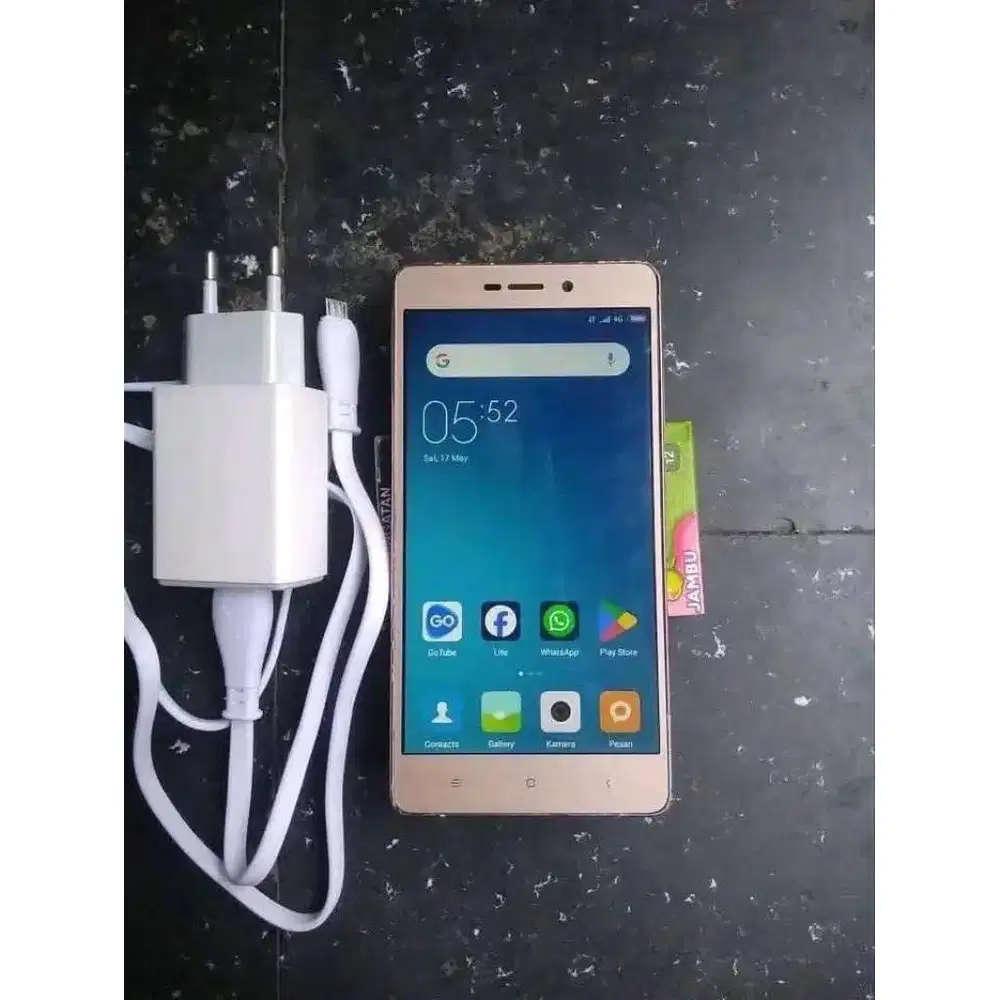 SECOND RESMI XIAOMI REDMI 3 2/16GB NORMAL PEMAKAIAN BISA TT/JUAL/BELI
