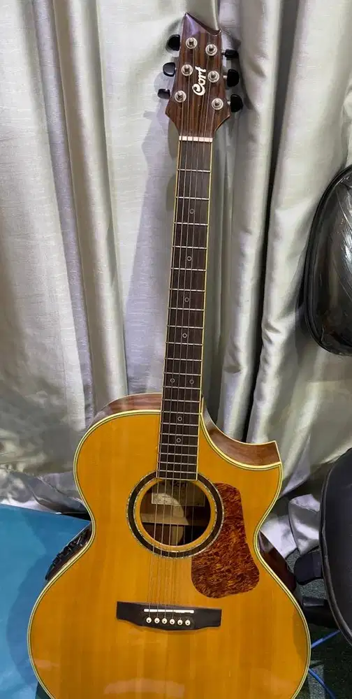 Gitar cort ndx 20 natural gitar akustik elektrik