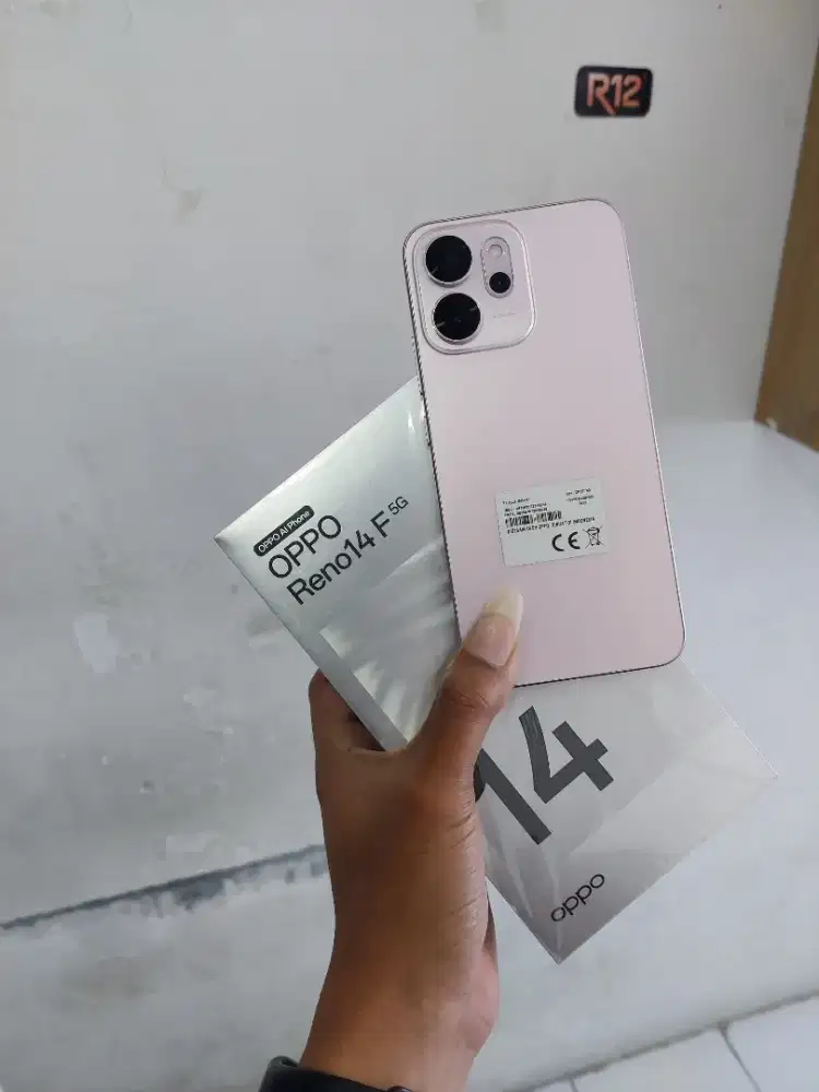 Oppo Reno 14F 5G 8/256 seken sebulan pakai