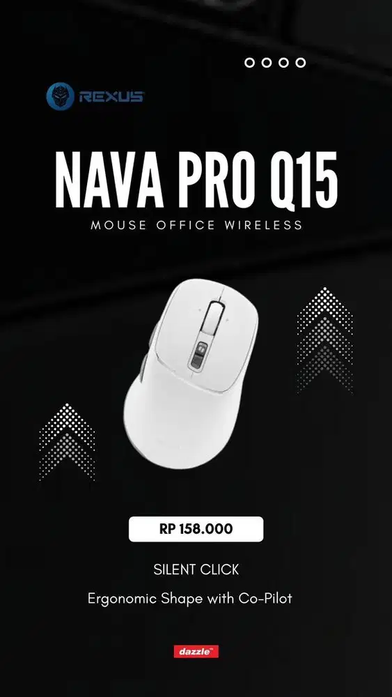 Rexus Nava pro Q15 mouse wireless